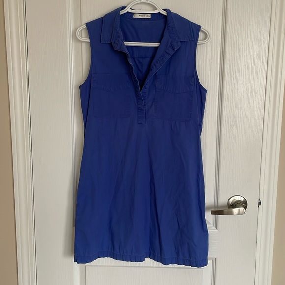 💕2 for $19 💕 | MANGO | Casual Sleeveless Dress with Pockets | XS - Picture 1 of 4